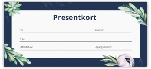 Presentkort