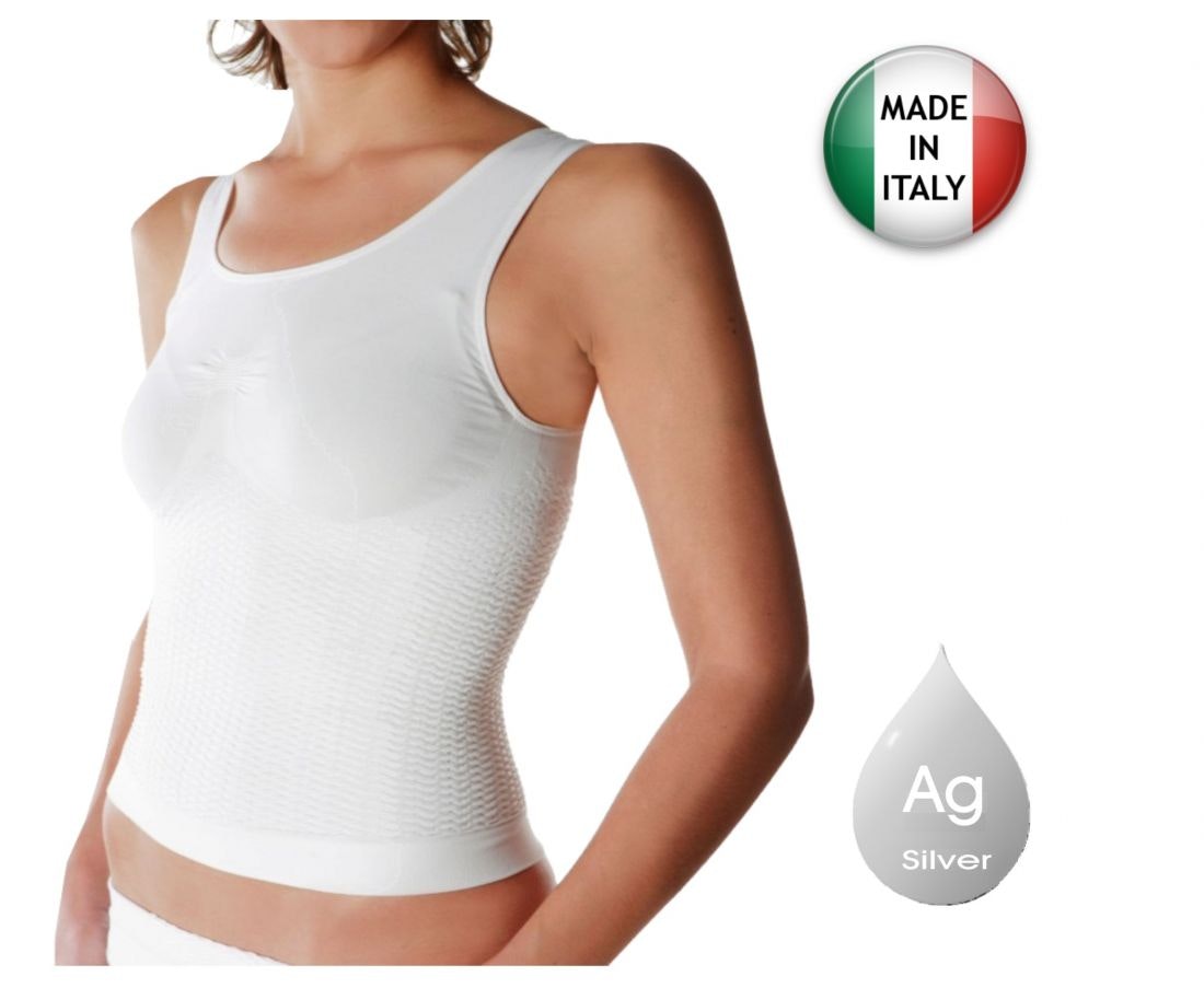 Tank top med kompression, mikromassage & Emana® Bio Fir