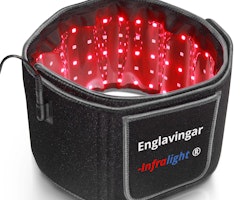 Red Light Therapy - bälte med IR - Infrarött ljus + NIR- Nära Infrarött ljus.