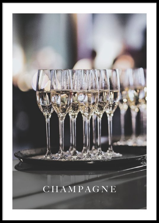 Champagne Poster