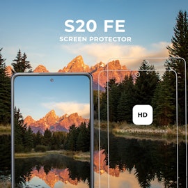 2-PACK Samsung S20 FE - 9H Härdat Glass - Super Kvalitet 3D skärmskydd
