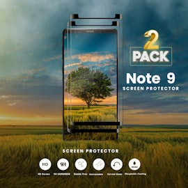2-PACK Samsung Galaxy Note 9 – Härdat glas 9H – Super kvalitet 3D
