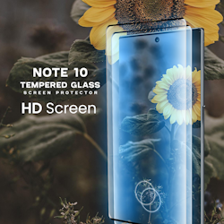 2-PACK Samsung Galaxy Note 10 - Härdat glas 9H - Super kvalitet 3D