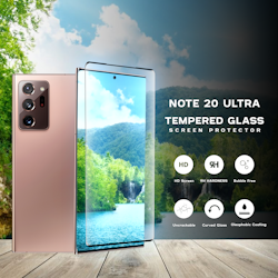 Samsung Galaxy Note 20 Ultra - Härdat glas 9H - Super kvalitet