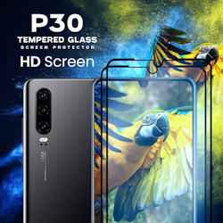 2-PACK Huawei P30 - Härdat glas 9H – 3D Super kvalitet