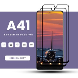 2-PACK Samsung Galaxy A41 - Härdat Glas 9H - Super kvalitet 3D
