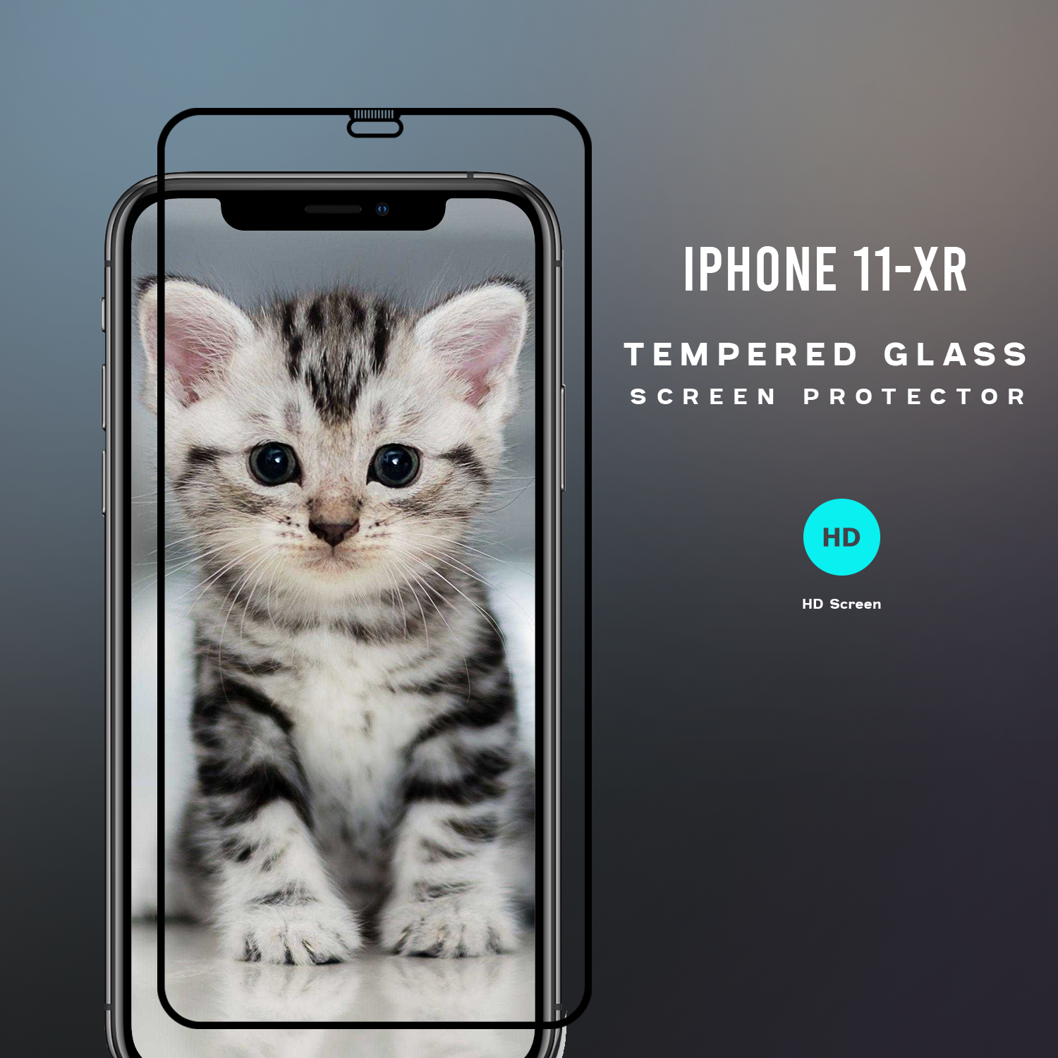 Iphone 11 / XR - 9H Härdat Glass - Top Kvalitet