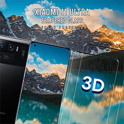 2 Pack Xiaomi 11 ultra - 9H Härdat Glass - Super kvalitet 3D