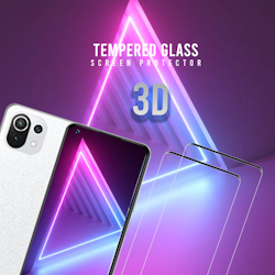 2 Pack Xiaomi 11 -  9H Härdat Glass - Super kvalitet 3D