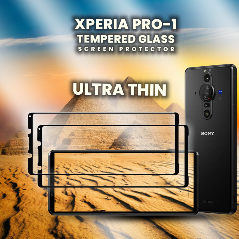 2 Pack Sony Xperia Pro 1 - 9H Härdat Glass - Super kvalitet 3D