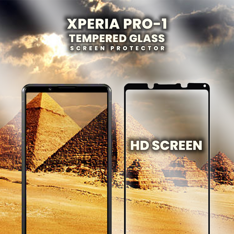 Sony Xperia Pro 1 - 9H Härdat Glass - Super kvalitet 3D