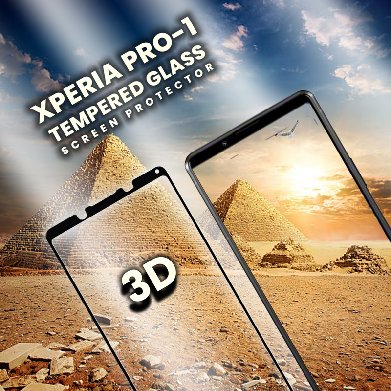 Sony Xperia Pro 1 - 9H Härdat Glass - Super kvalitet 3D