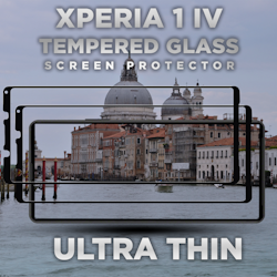 2 Pack Sony Xperia 1 IV - 9H Härdat Glass - Super kvalitet 3D