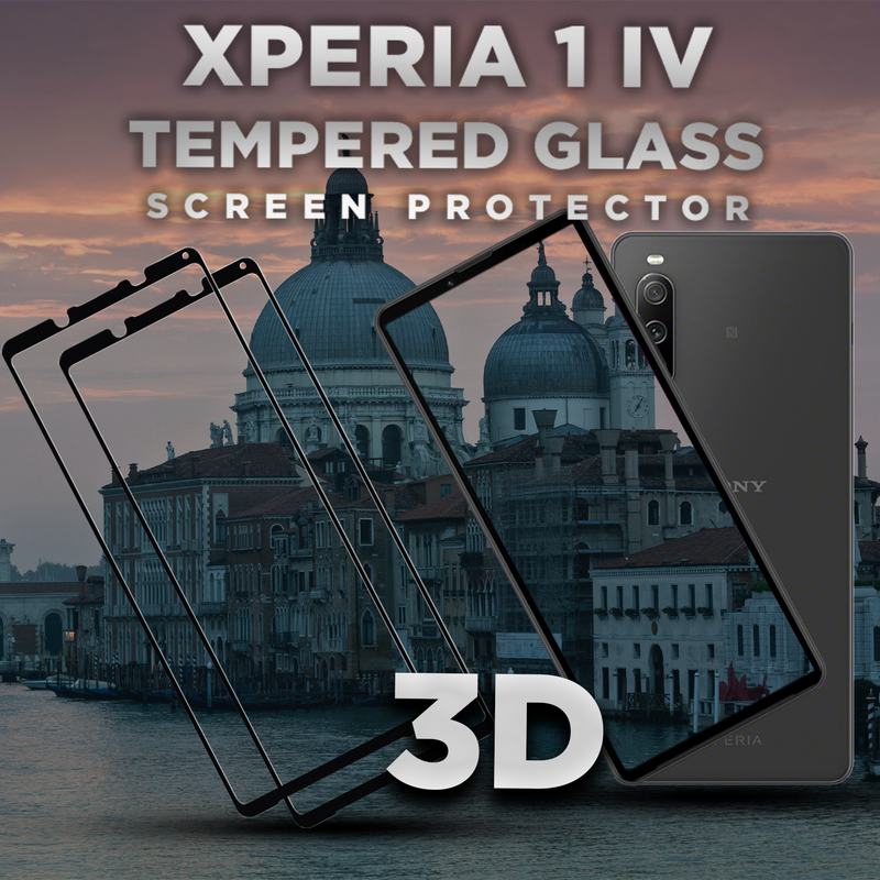 2 Pack Sony Xperia 1 IV - 9H Härdat Glass - Super kvalitet 3D
