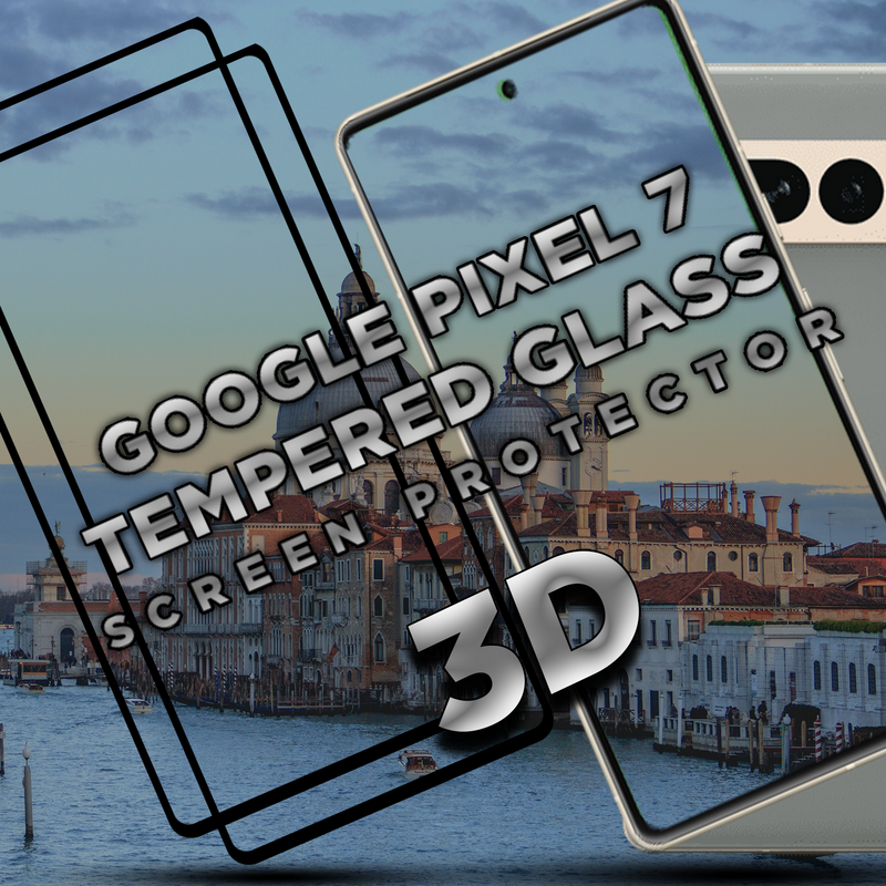 2 Pack Google Pixel 7 - 9H Härdat Glass - Super kvalitet 3D