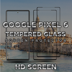 2 Pack Google Pixel 6 - 9H Härdat Glass - Super kvalitet 3D