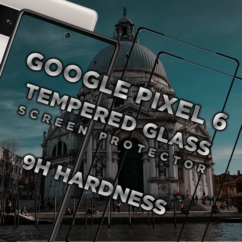 2 Pack Google Pixel 6 - 9H Härdat Glass - Super kvalitet 3D