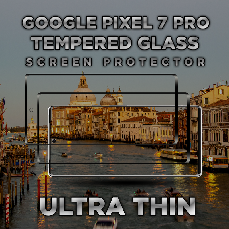 2 Pack Google Pixel 7 Pro - 9H Härdat Glass - Super kvalitet 3D
