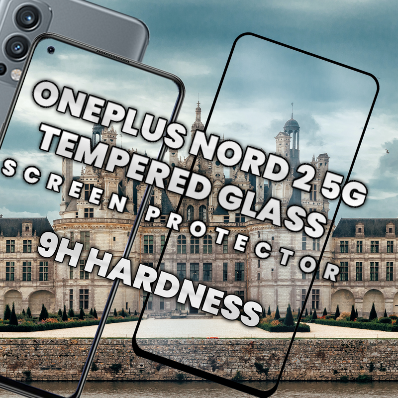 OnePlus Nord 2 5G - 9H Härdat Glass - Super kvalitet 3D
