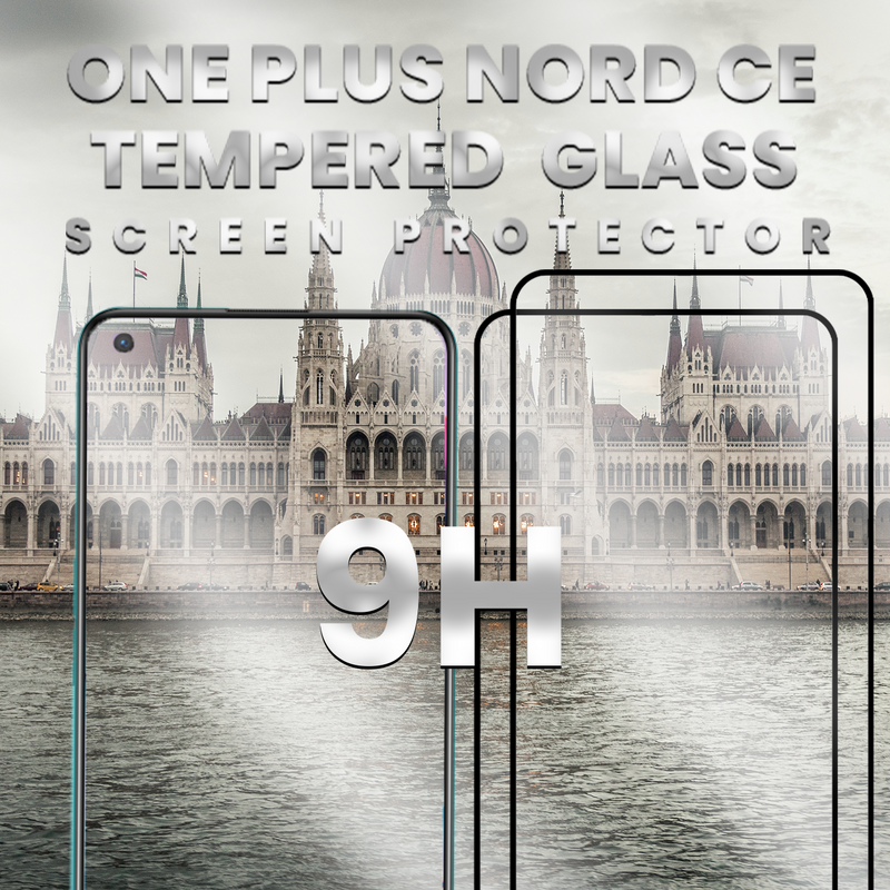 2 Pack OnePlus Nord CE 5G - 9H Härdat Glass - Super kvalitet 3D