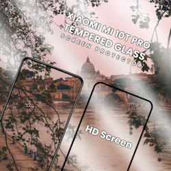 Xiaomi 10T Pro 5G - 9H Härdat Glass - Super kvalitet 3D