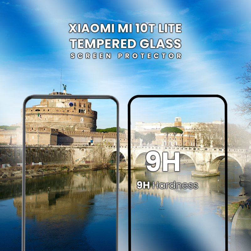 Xiaomi 10T Lite 5G - 9H Härdat Glass - Super kvalitet 3D