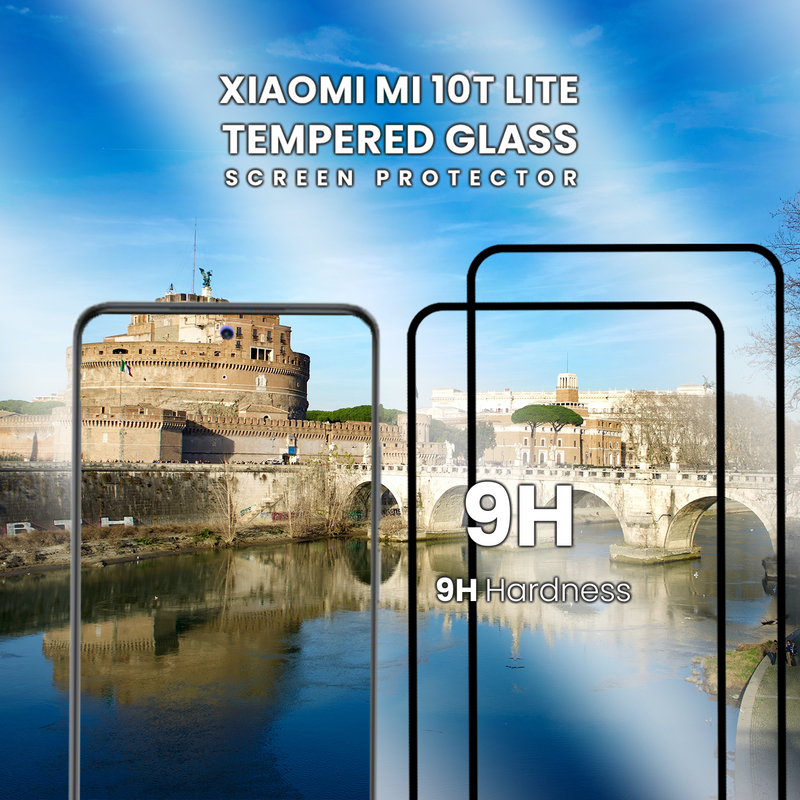 2 Pack Xiaomi 10T Lite 5G - 9H Härdat Glass - Super kvalitet 3D