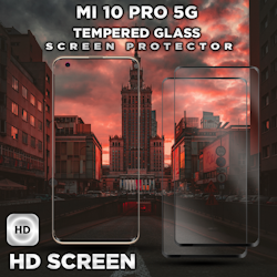 2 Pack Xiaomi Mi 10 Pro - 9H Härdat Glass - Super kvalitet 3D