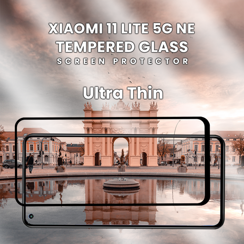 Xiaomi 11 Lite 5G NE - 9H Härdat Glass - Super kvalitet 3D