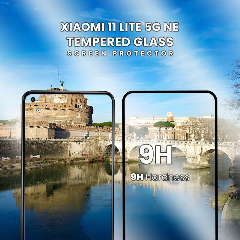 Xiaomi 11 Lite 5G NE - 9H Härdat Glass - Super kvalitet 3D