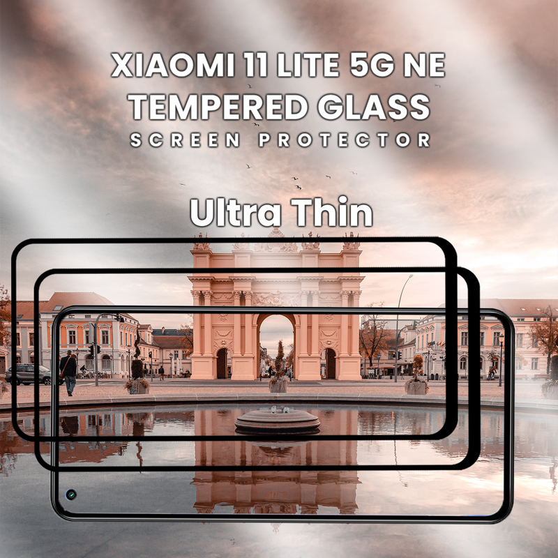 2 Pack Xiaomi 11 Lite 5G NE - 9H Härdat Glass - Super kvalitet 3D
