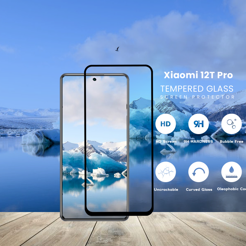 Xiaomi 12T Pro - 9H Härdat Glass - Super kvalitet 3D