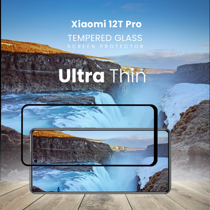 Xiaomi 12T Pro - 9H Härdat Glass - Super kvalitet 3D