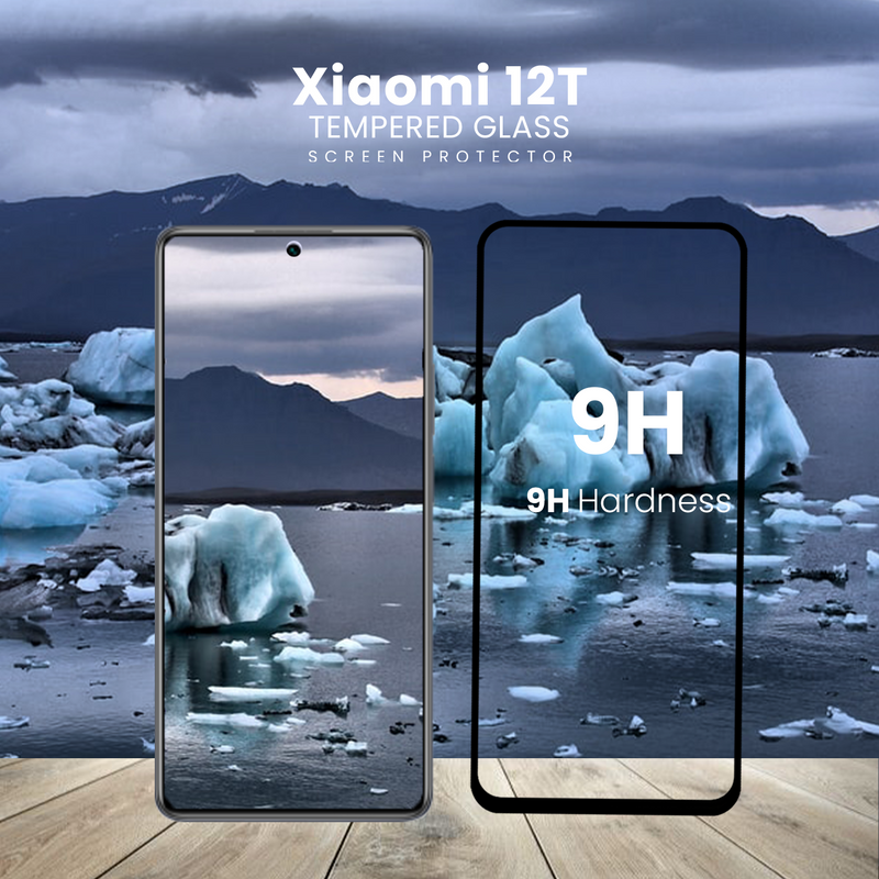 Xiaomi 12T - 9H Härdat Glass - Super kvalitet 3D