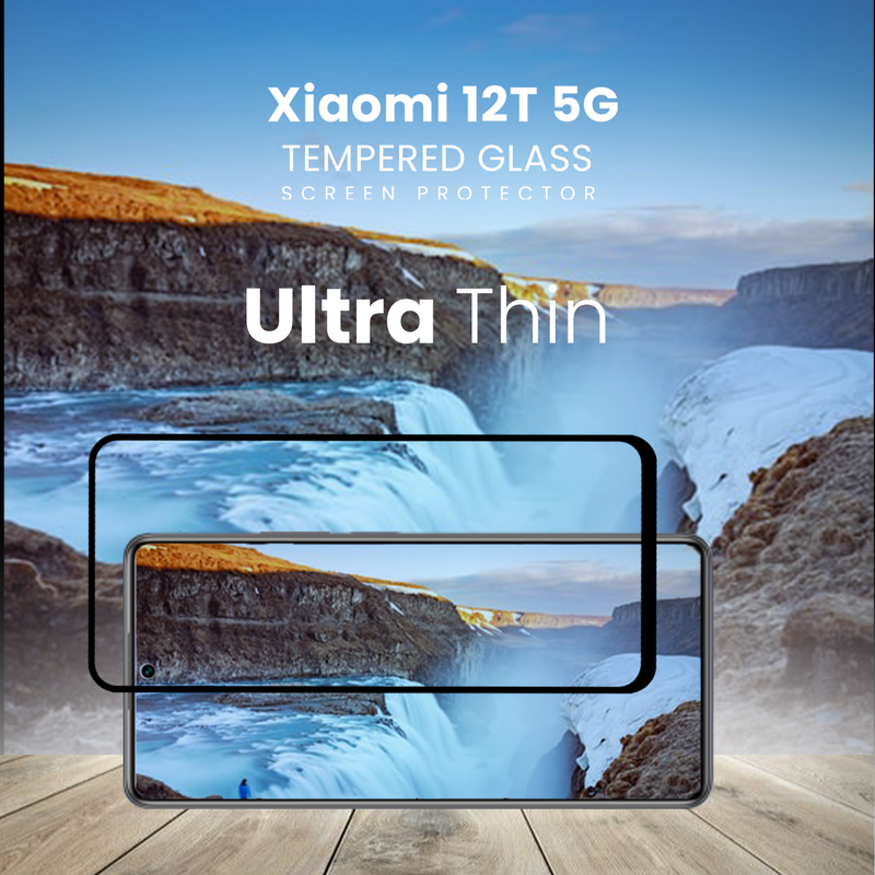 Xiaomi 12T 5G - 9H Härdat Glass - Super kvalitet 3D
