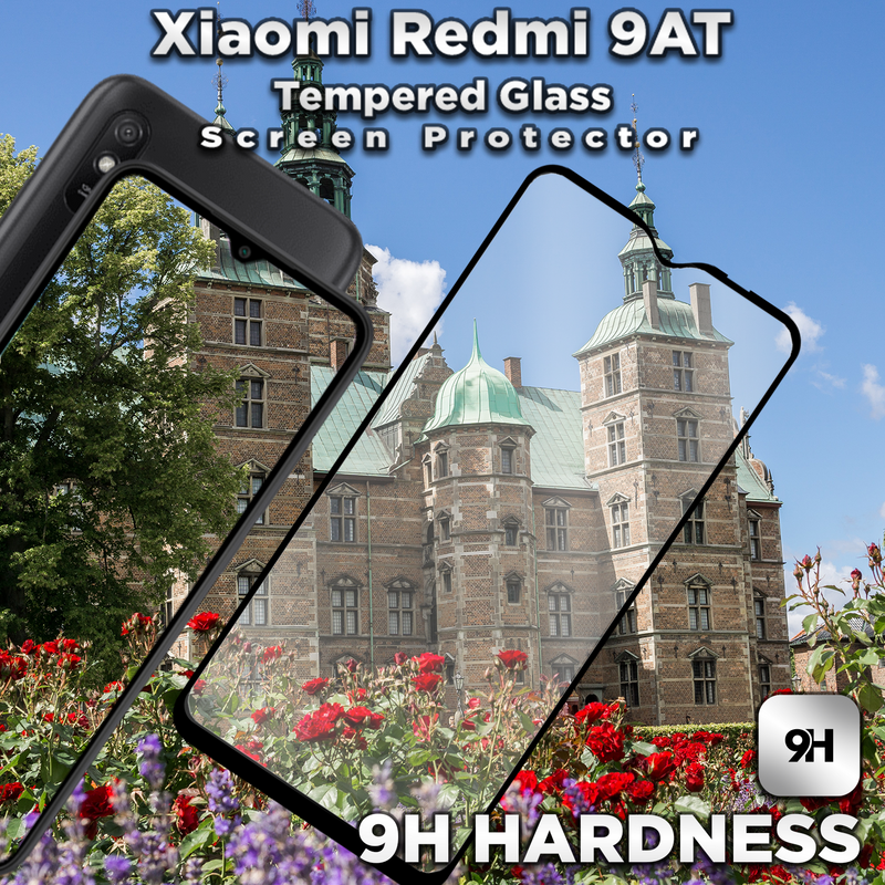 Xiaomi Redmi 9AT - 9H Härdat Glass - Super kvalitet 3D
