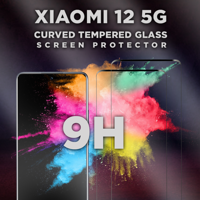 2 Pack Xiaomi 12 5G - 9H Härdat Glass - Super kvalitet 3D