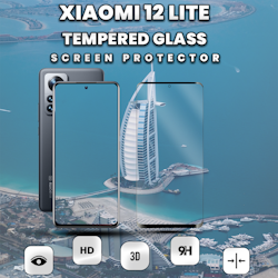 Xiaomi 12 Lite - 9H Härdat Glass - Super kvalitet 3D