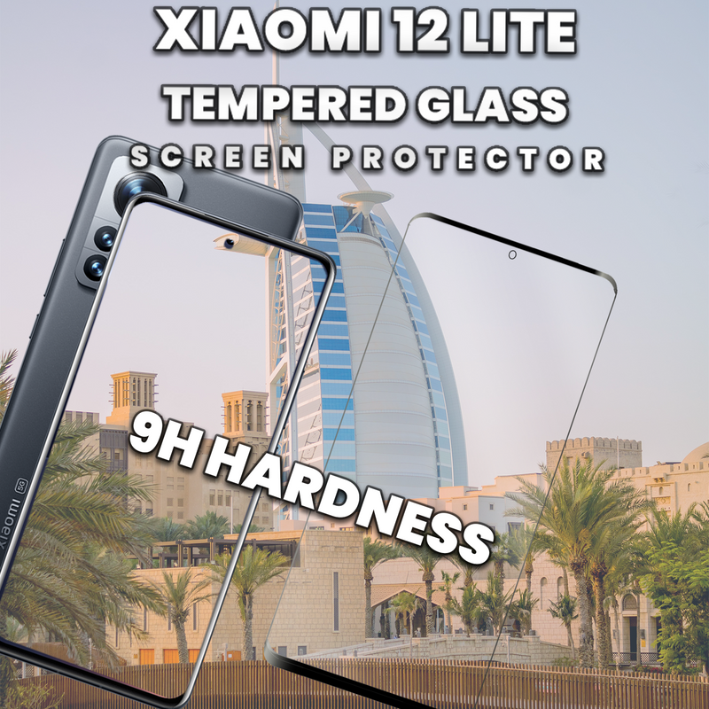 Xiaomi 12 Lite - 9H Härdat Glass - Super kvalitet 3D