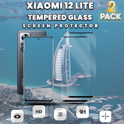 2 Pack Xiaomi 12 Lite - 9H Härdat Glass - Super kvalitet 3D