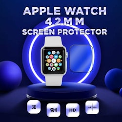Apple Watch 42mm -Härdat glas 9H – Super kvalitet 3D
