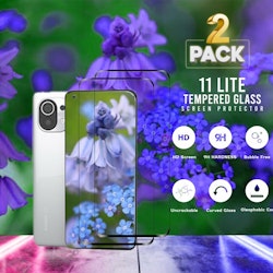2-Pack Xiaomi 11 LITE - Härdat Glas 9H - Super Kvalitet 3D Skärmskydd