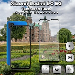 Xiaomi Redmi 9C (5G) - Härdat Glas 9H - Super kvalitet 3D Skärmskydd