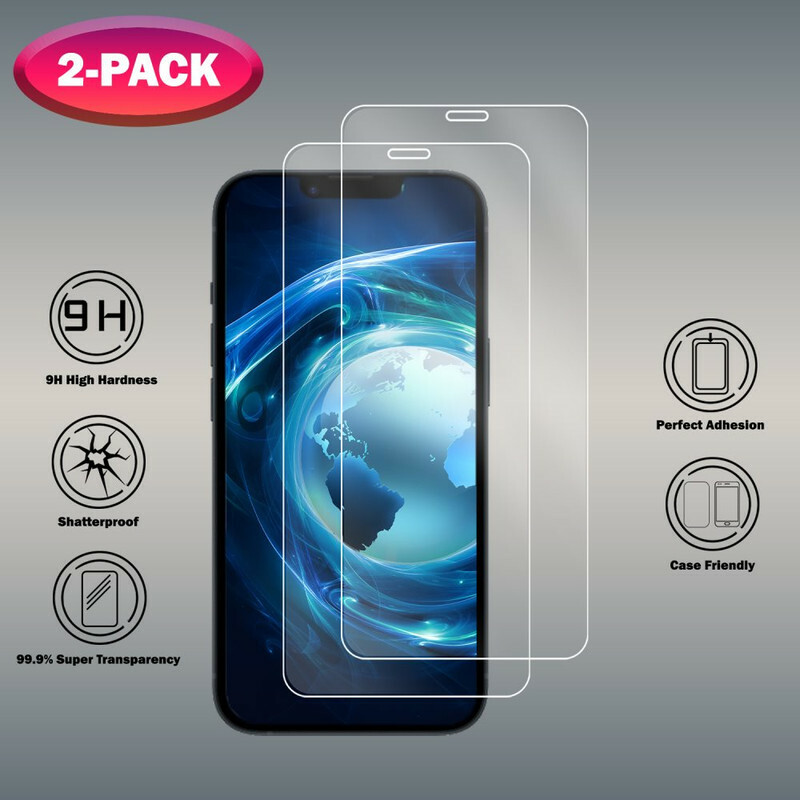 2-PACK Iphone 11 XR - 9H Härdat glas - Super kvalitet -3D Skärmskydd