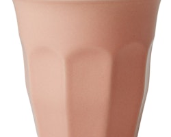Stor kopp i keramikk fra RICE - Korall & aqua