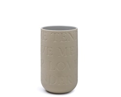 KÄHLER LOVE SONG vase - sand (H220 mm)