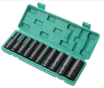 Krafthylsor 10-22mm