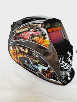 AUTOMATISK SVETSHJÄLM MED EXTRA SKYDDSGLAS