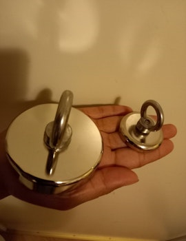 250kg Plus 55kg Neodymium Magnet på Köpet!