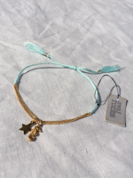 Armbånd (mintgrøn med søhest) fra Jewel Rocks